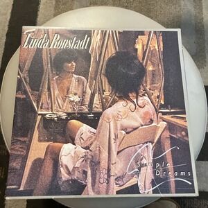 Linda Ronstadt Simple Dreams Vinyl Record LP GE 104 A Asylum  1977 Peter Asher